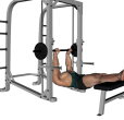 Row - Smith Machine High Inverted